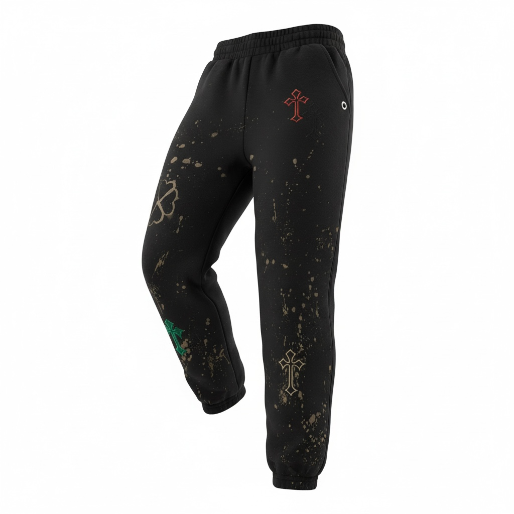 Custom Hooded Sweatshirt and Sweatpants Combo