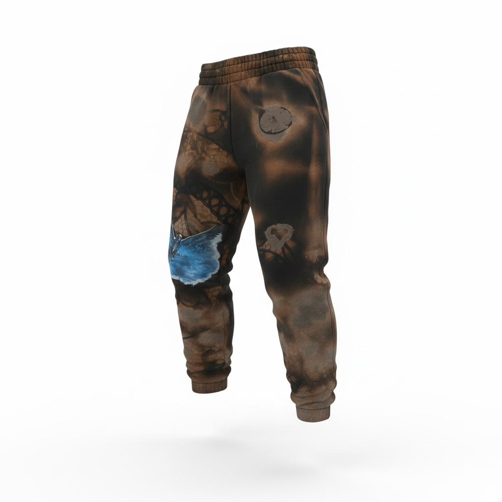Custom Hooded Sweatshirt and Sweatpants Combo